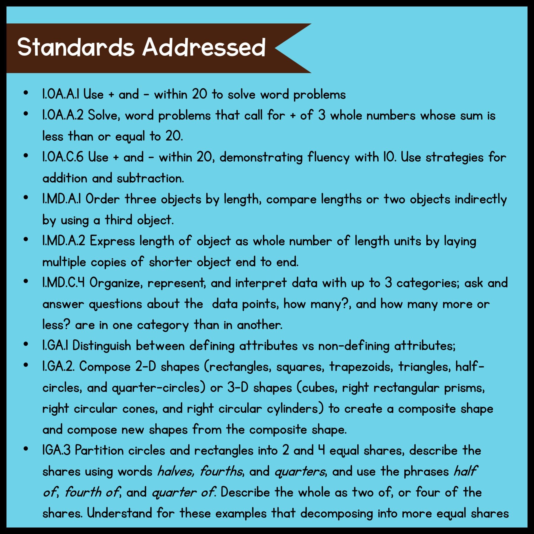 Project Based Learning – 1st Grade Math Bundle #2 - Image 7