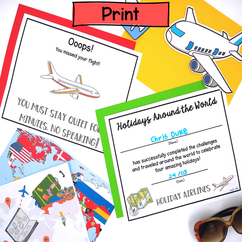 Holidays Around the World Escape Room 2nd 3rd Grade Christmas Reading Activity - Image 6