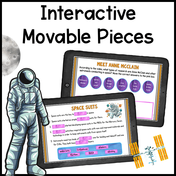 Virtual Career Day: Astronaut - Grades 5-8 - Google Slides & Seesaw - Image 7