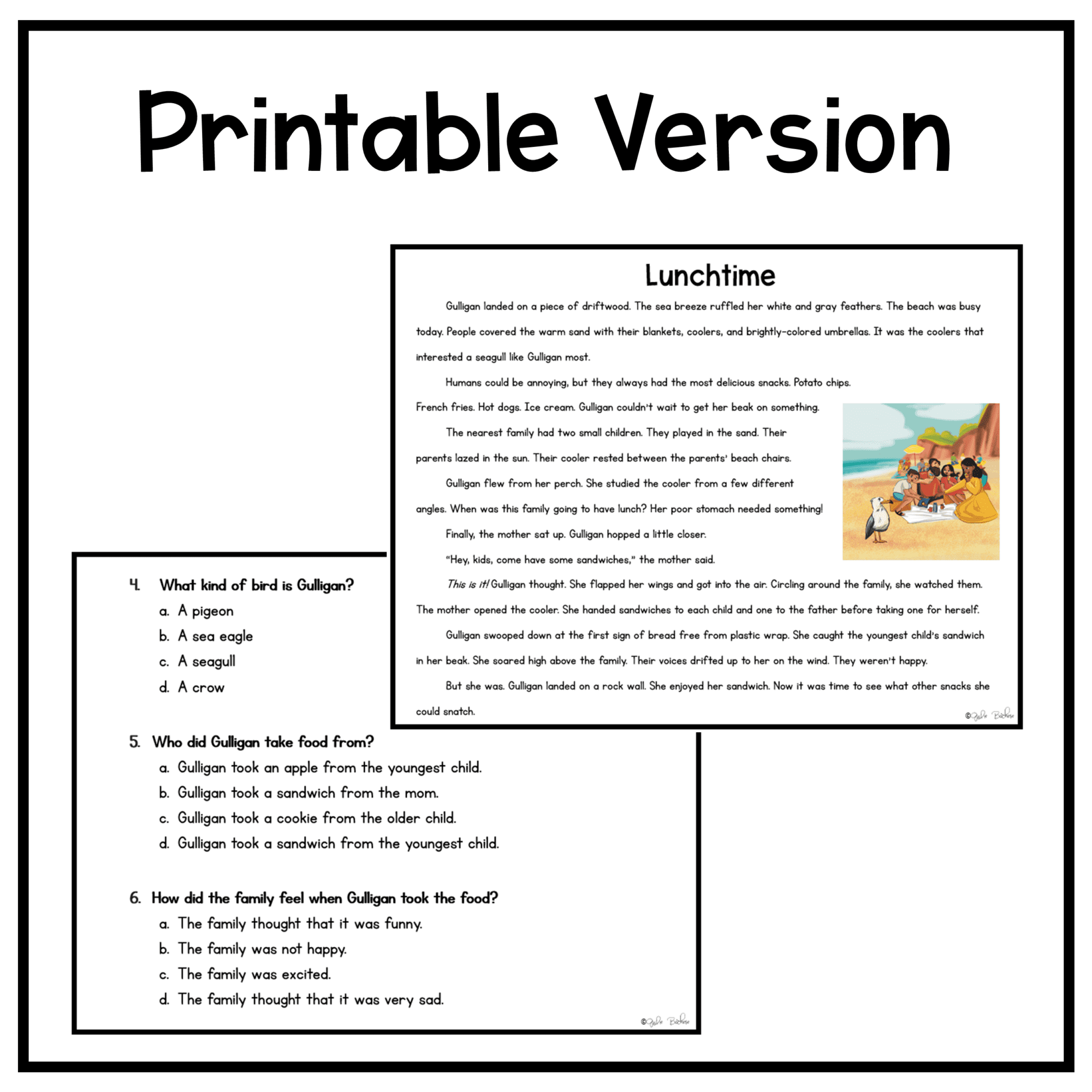 Enchanted Forest Characters, Setting, Events Plot Webscape Escape Room 1st Grade - Image 8