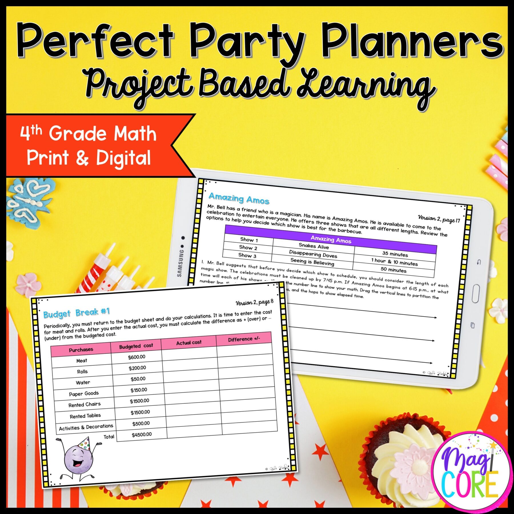 Project Based Learning - 4th Grade Math Bundle #3 - Image 8