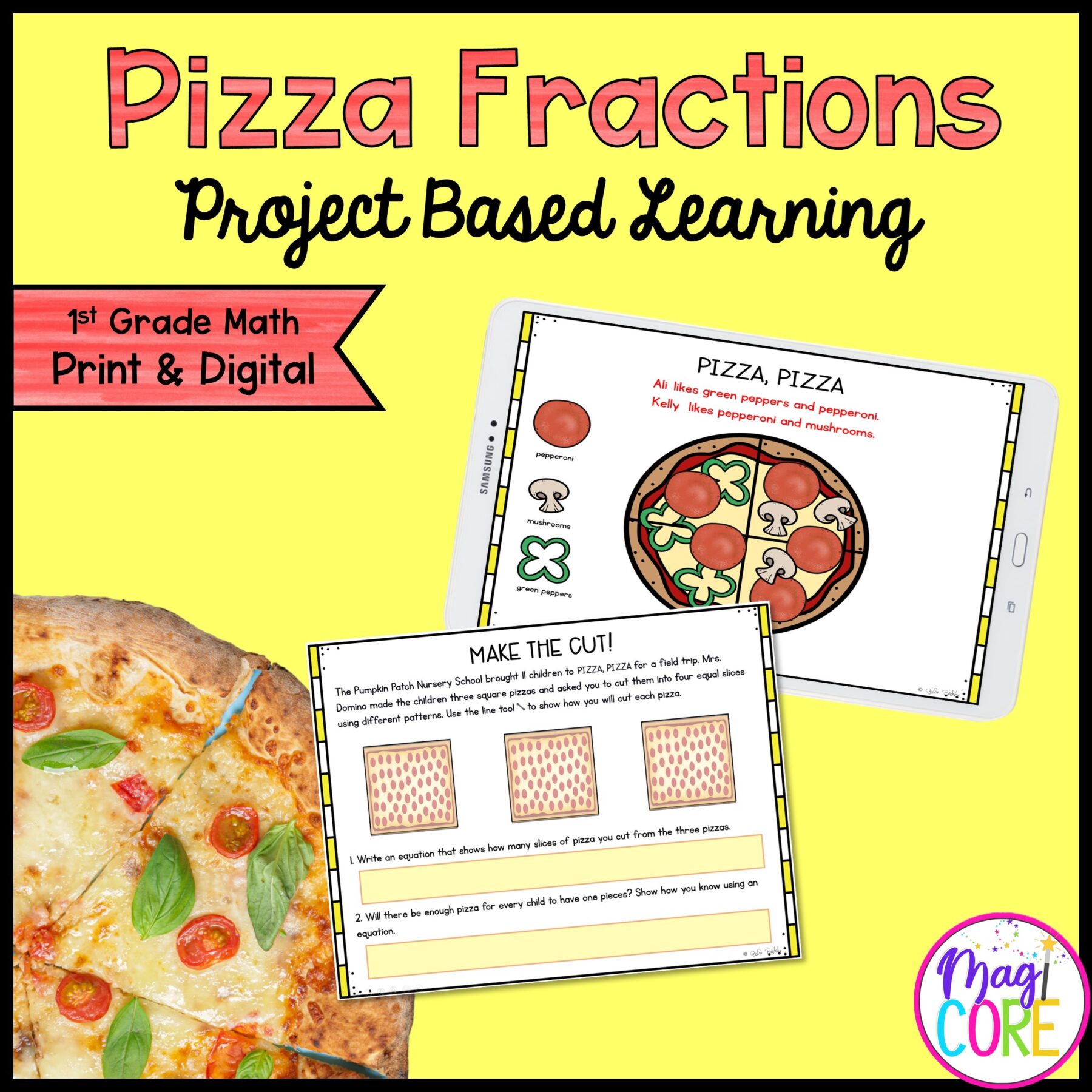 Project Based Learning – 1st Grade Math Bundle #3 - Image 8