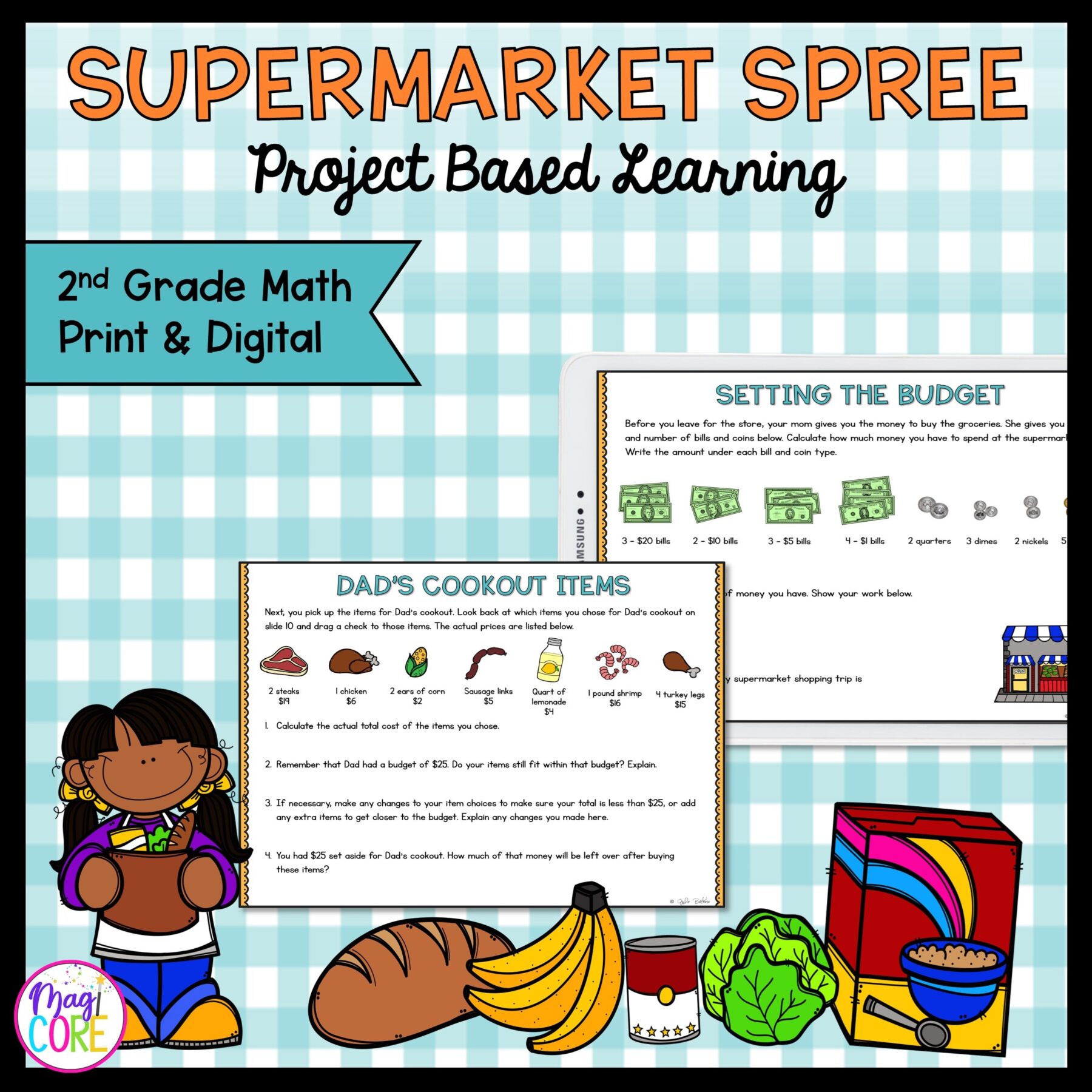Project Based Learning – 2nd Grade Math Bundle #3 - Image 13