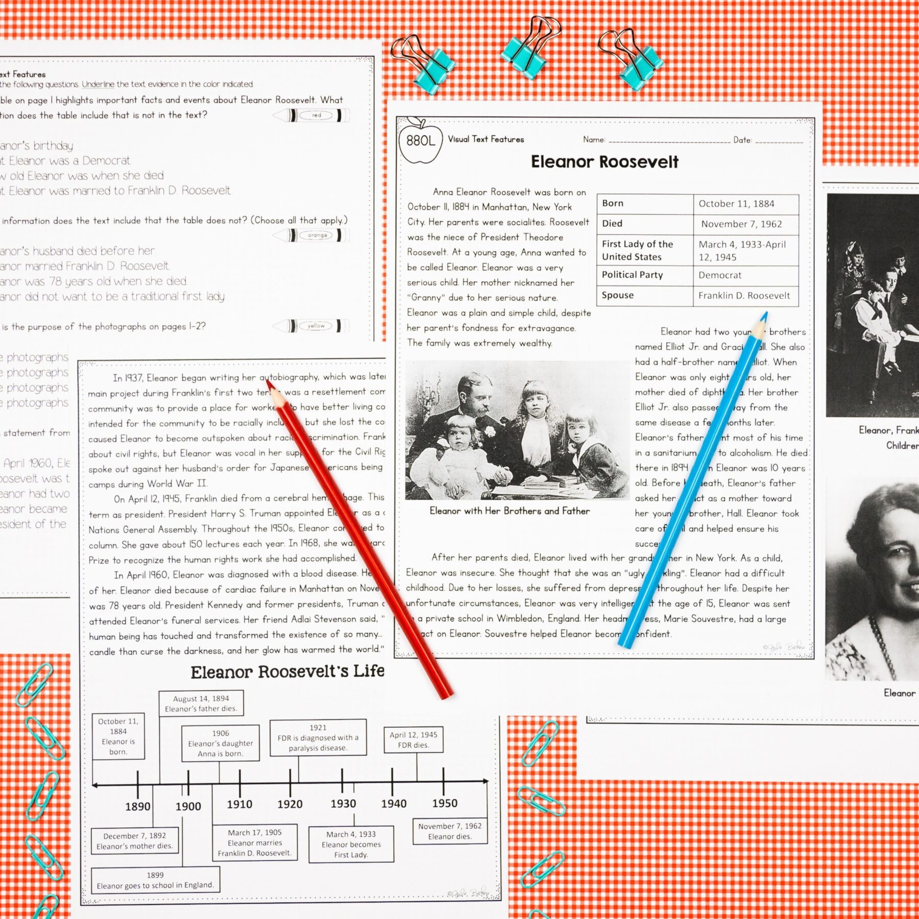 Text Features & Structure - 4th Grade Florida BEST Standards - ELA.4.R.2.1 - Image 2