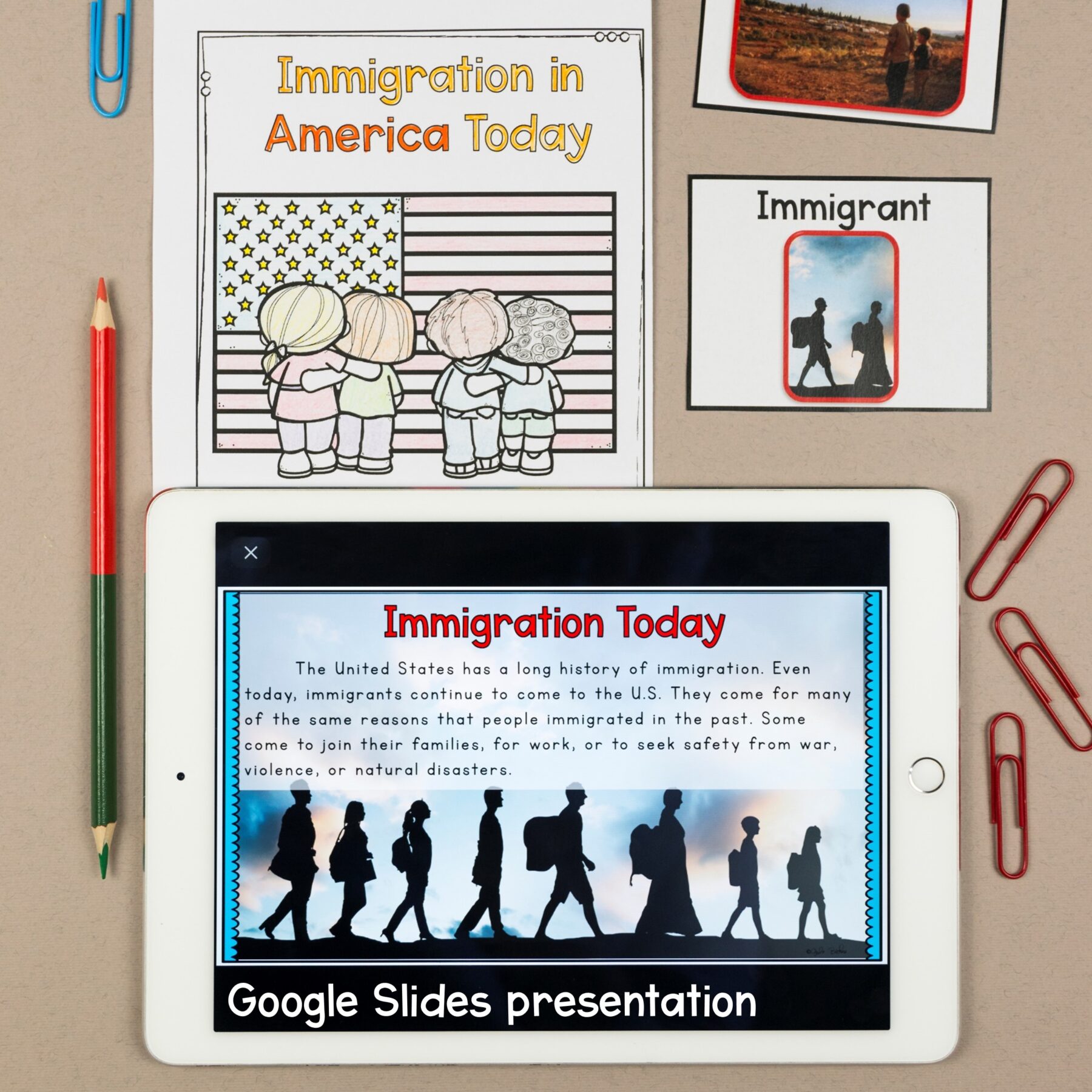 History Unit 7: Immigration in America Today Social Studies Lessons - Image 2