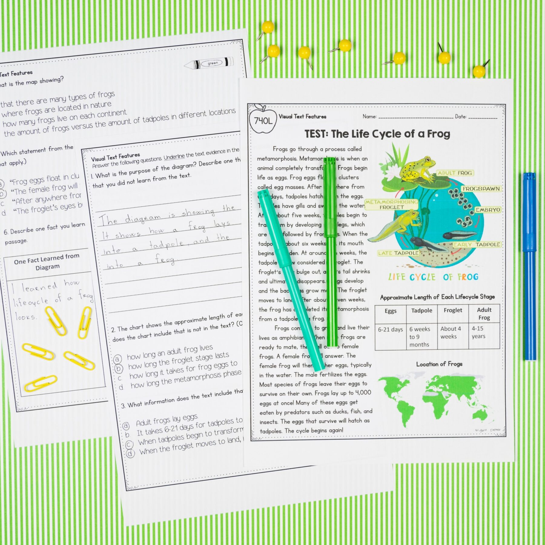 Text Features & Structure - 4th Grade Florida BEST Standards - ELA.4.R.2.1 - Image 3