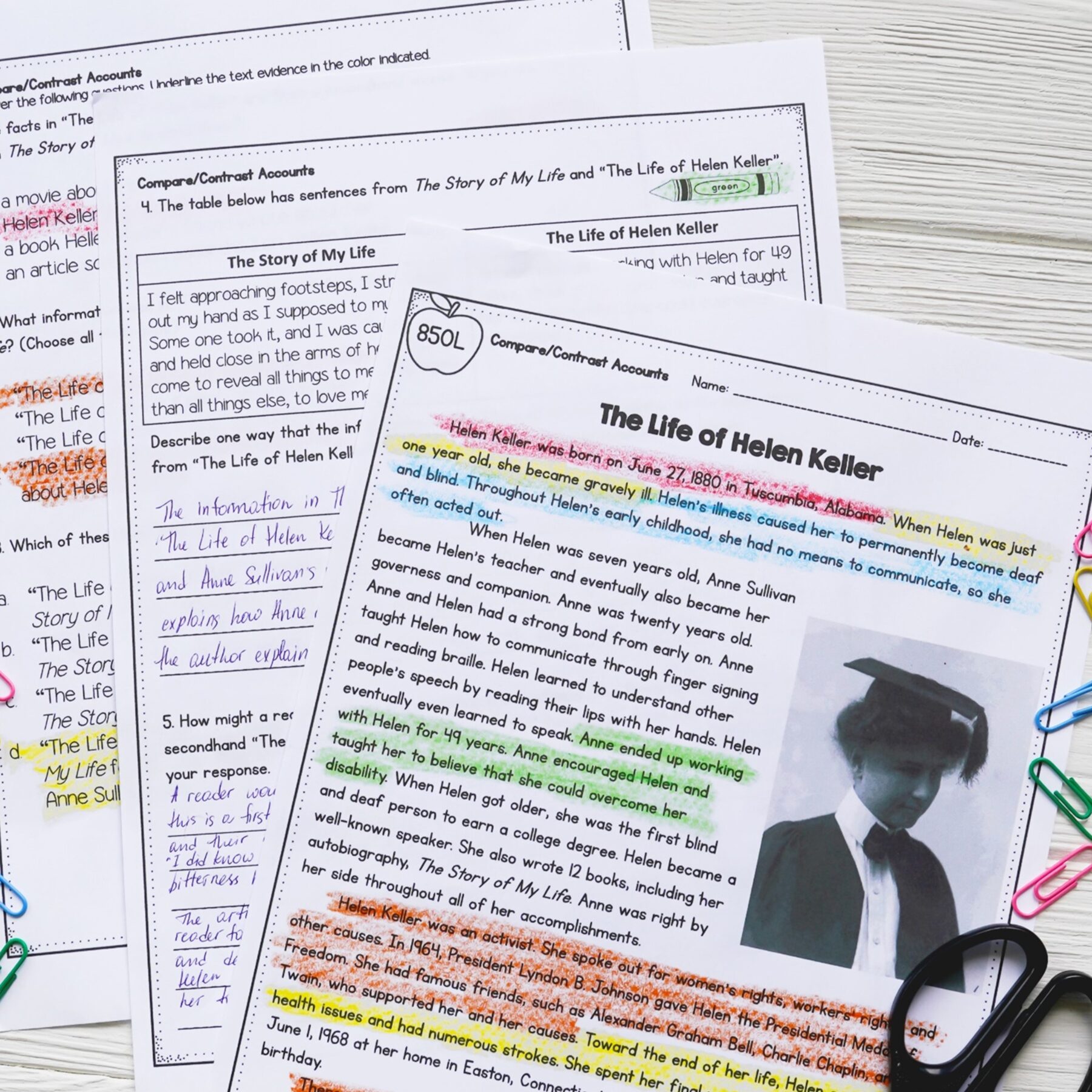 5th Grade Florida BEST Reading Comprehension Bundle FL B.E.S.T. - Image 3