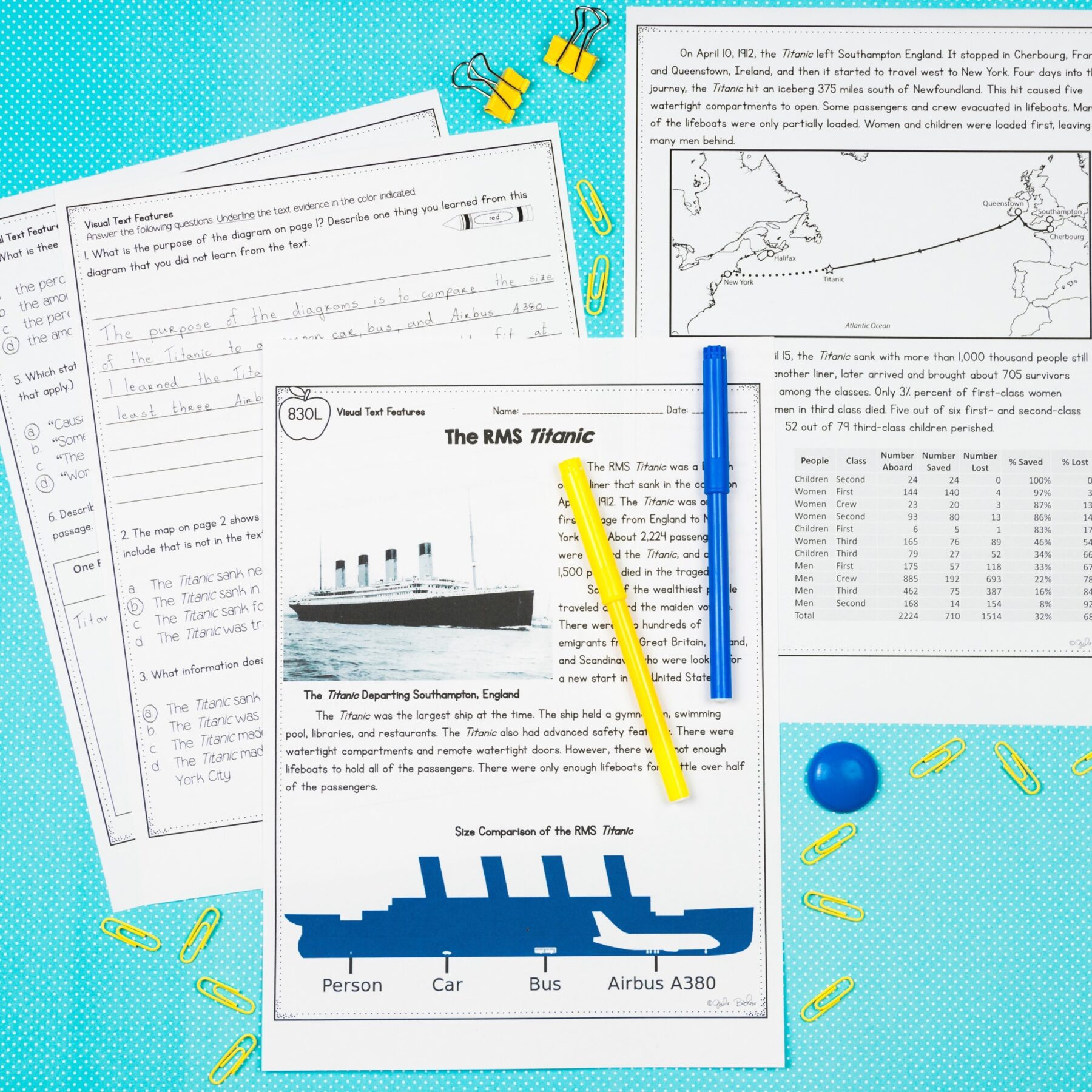 Text Features & Structure - 4th Grade Florida BEST Standards - ELA.4.R.2.1 - Image 4