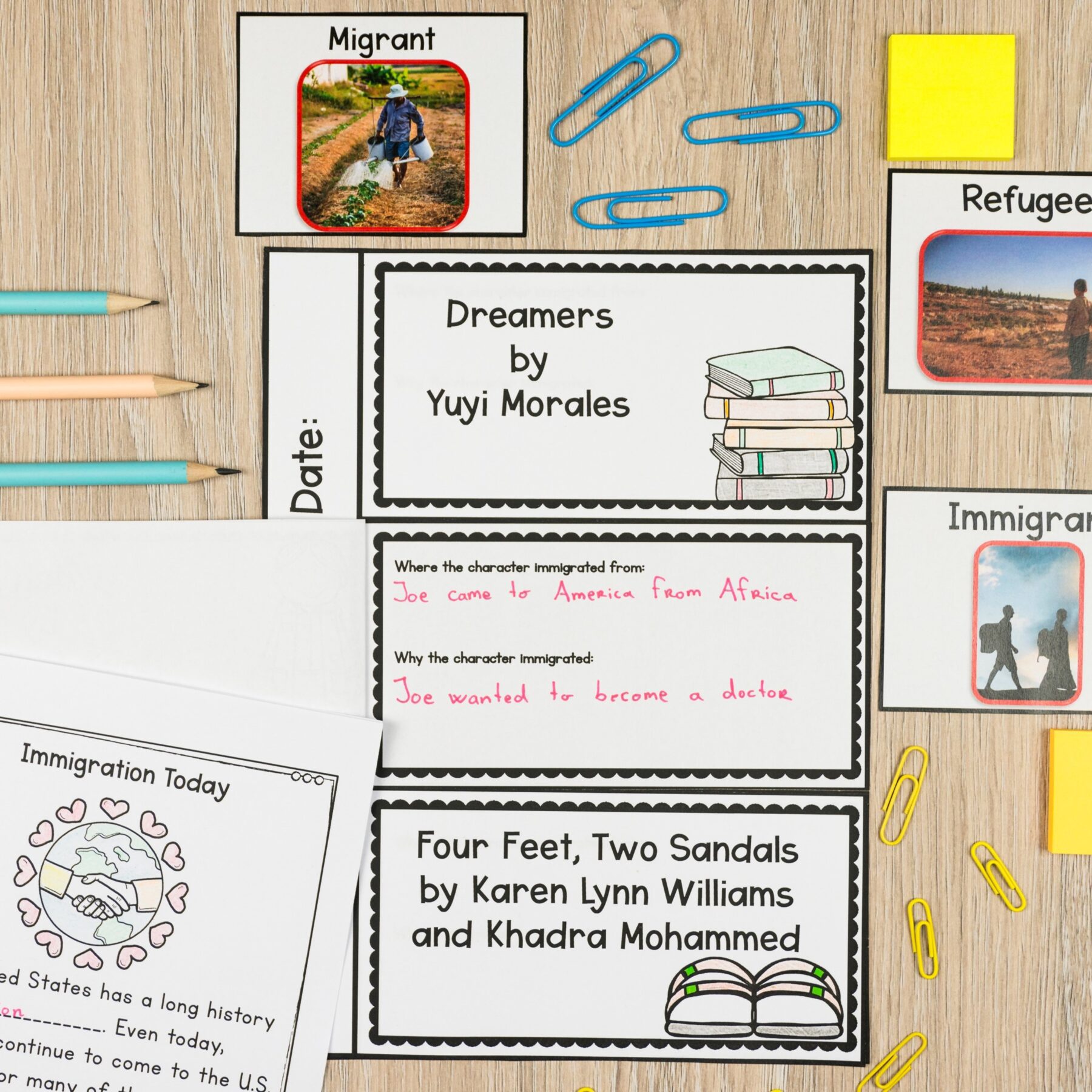 History Unit 7: Immigration in America Today Social Studies Lessons - Image 5