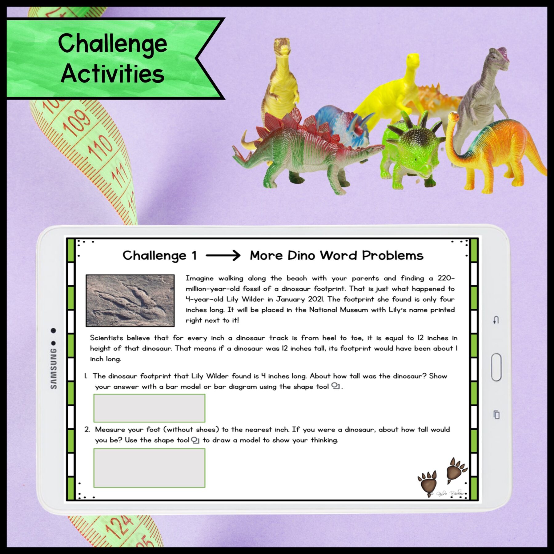 Project Based Learning – 2nd Grade Math Bundle #3 - Image 7