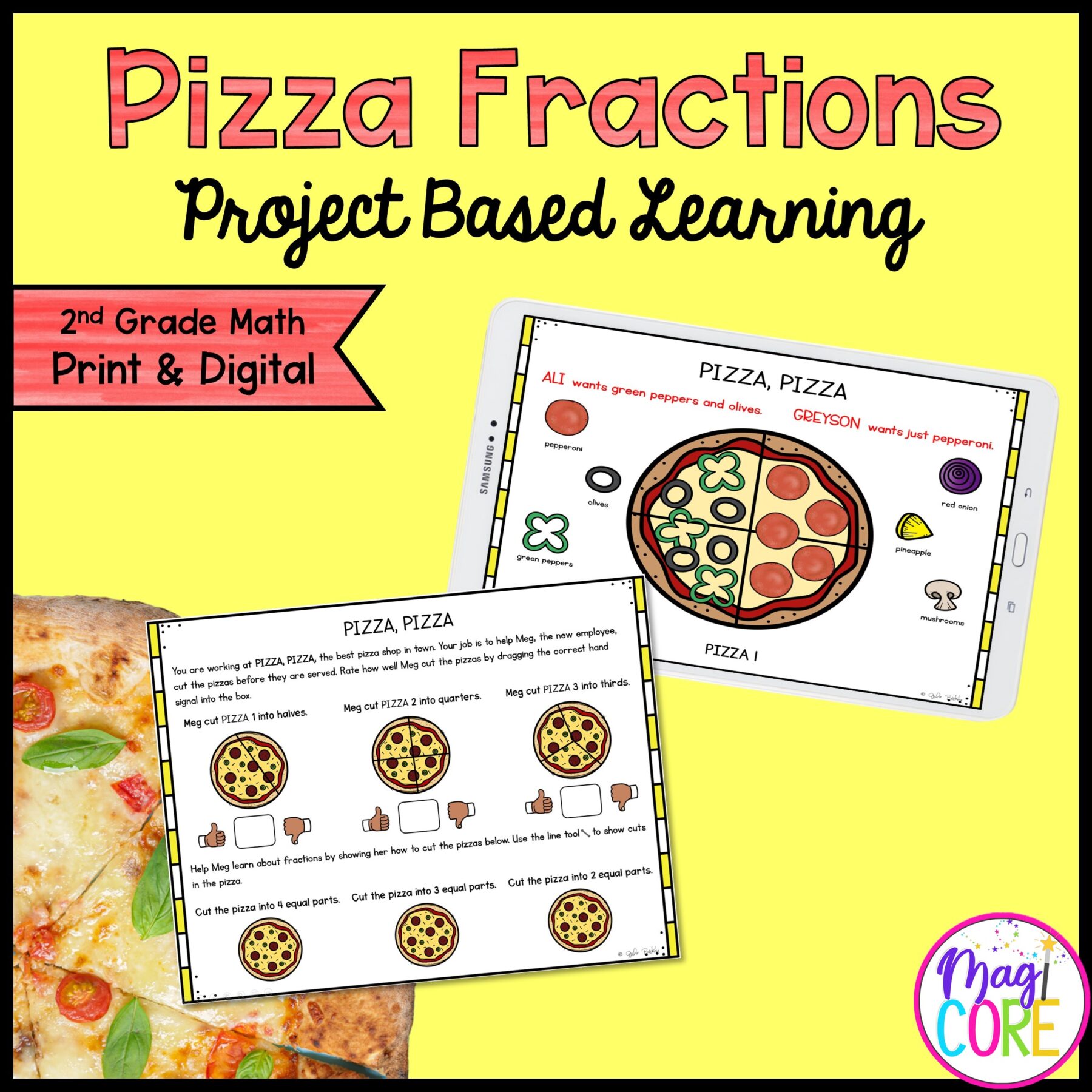 Project Based Learning – 2nd Grade Math Bundle #3 - Image 8