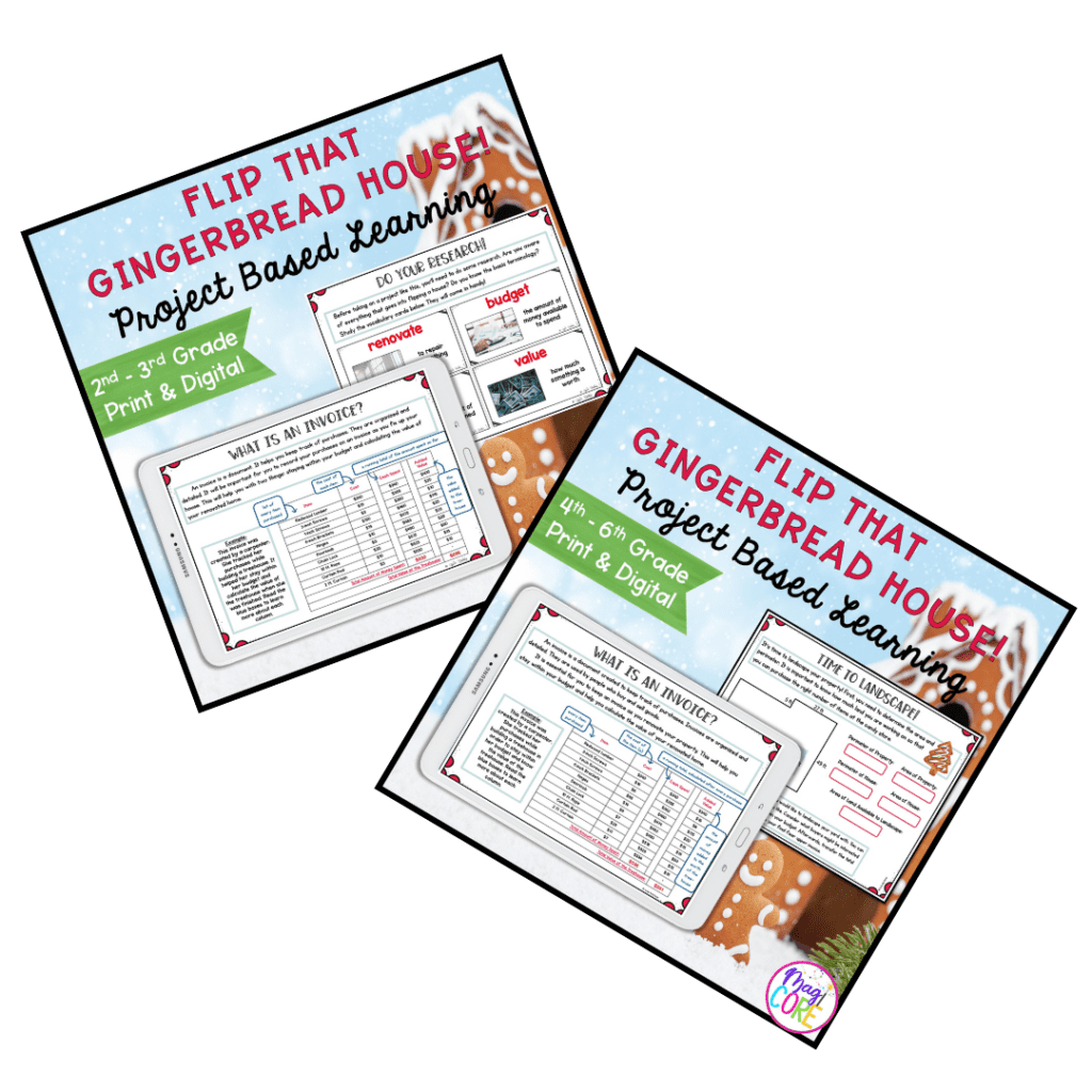 Flip That Gingerbread House Covers for Gingerbread Day