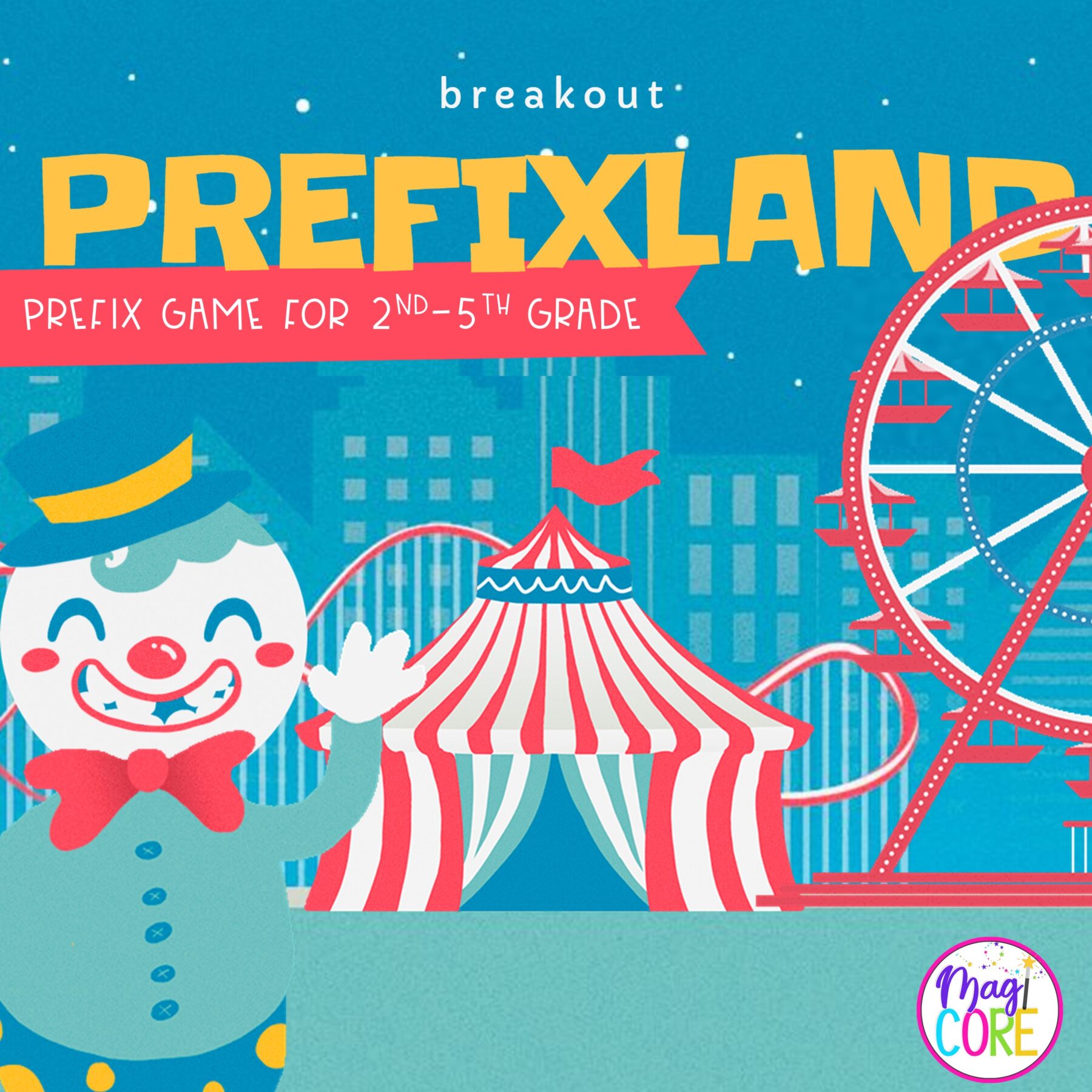 Prefixes Mini Digiscape Escape Prefix Land - 2nd-5th Grade