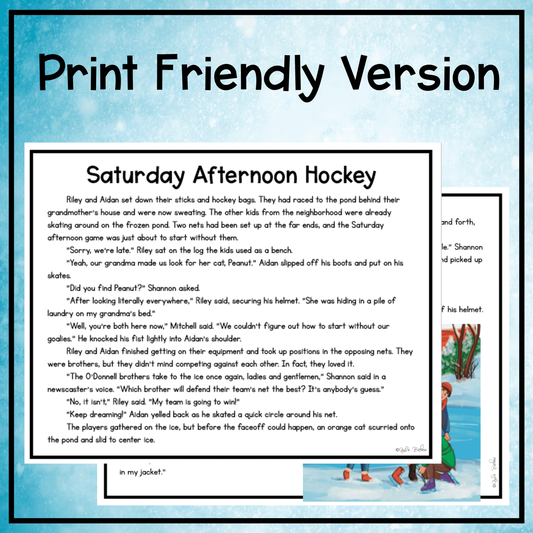 Winter Escape Room & Webscape Bundle 2nd 3rd Grade Digital Printable Activities - Image 13