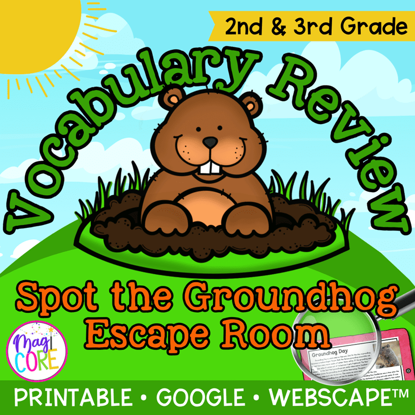 Groundhog Day 2nd & 3rd Grade Escape Room & Virtual Field Trip Digital Activity - Image 2
