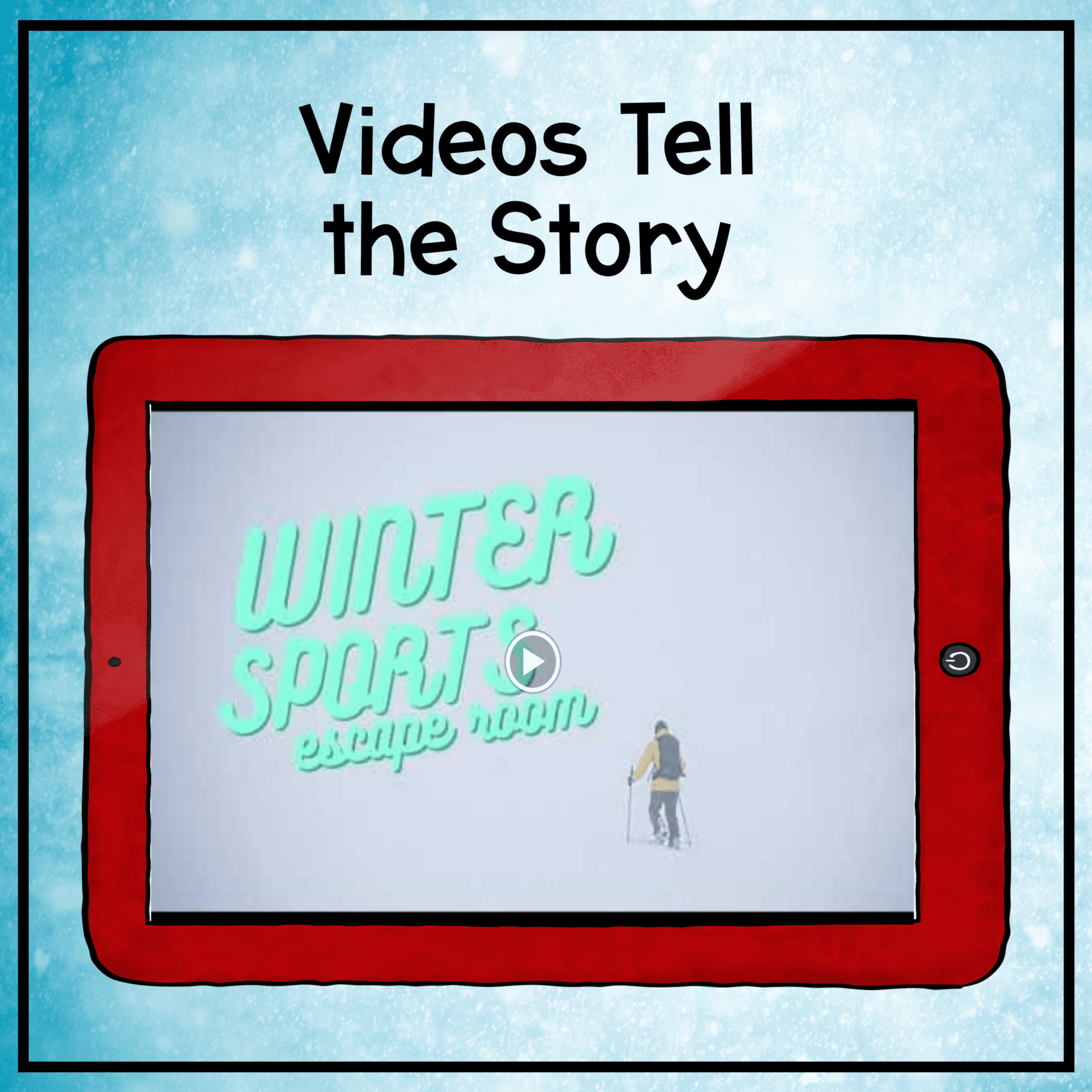 Winter Escape Room & Webscape Bundle 2nd 3rd Grade Digital Printable Activities - Image 9