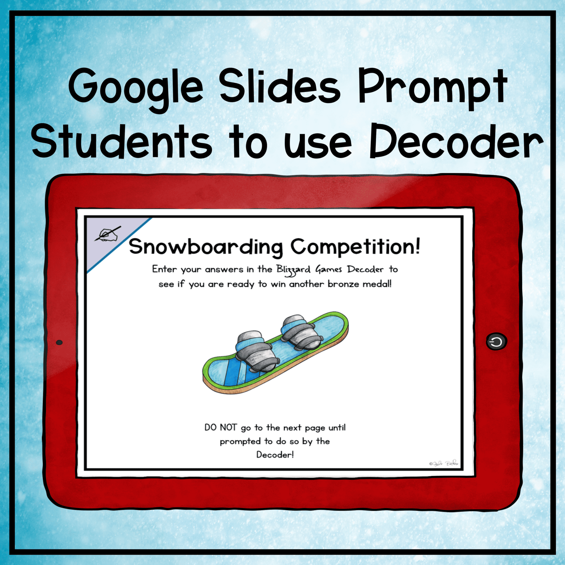 Winter Escape Room & Webscape Bundle 2nd 3rd Grade Digital Printable Activities - Image 6
