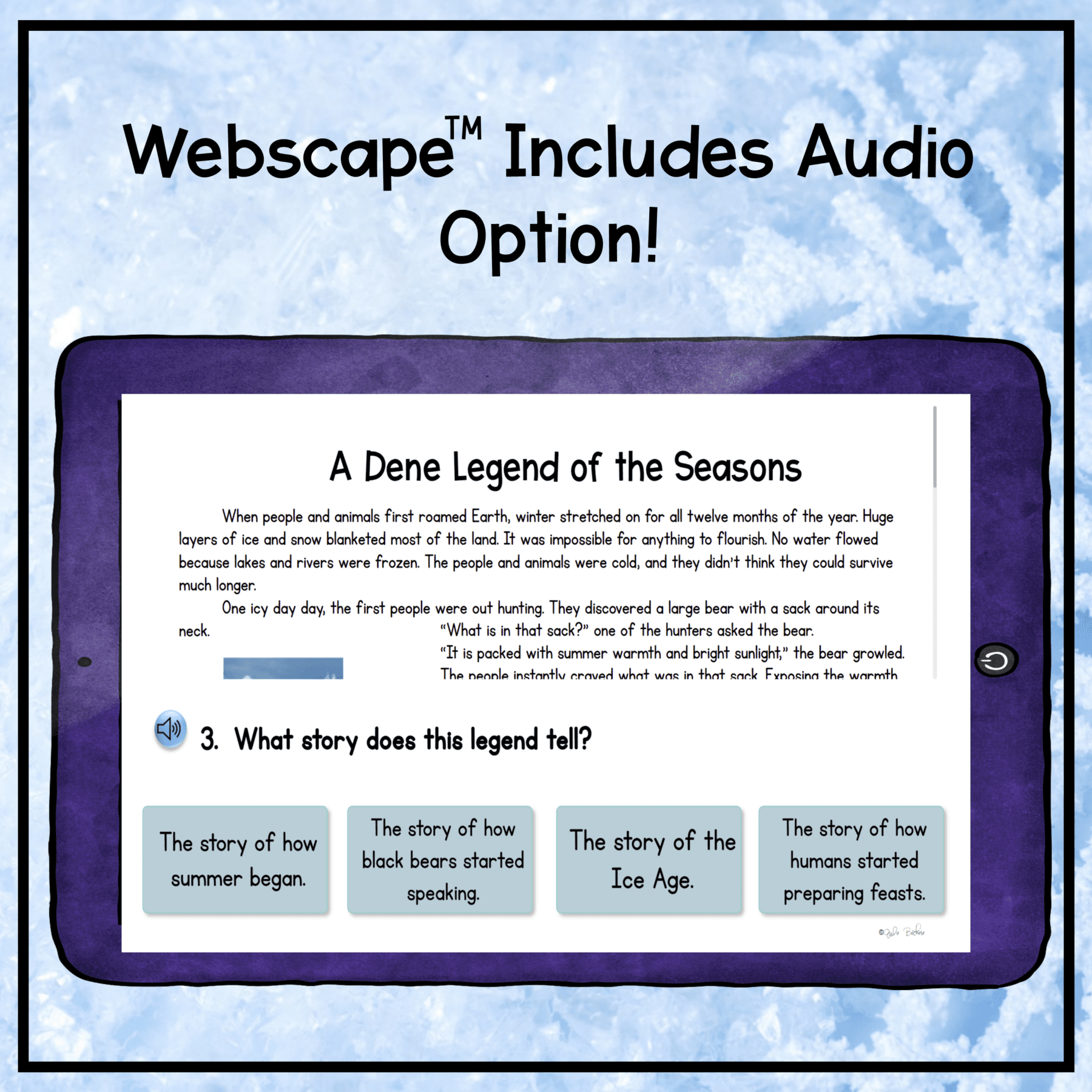 Winter Escape Room & Webscape Bundle 2nd 3rd Grade Digital Printable Activities - Image 29