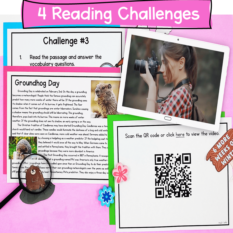 Groundhog Day 2nd & 3rd Grade Escape Room & Virtual Field Trip Digital Activity - Image 4
