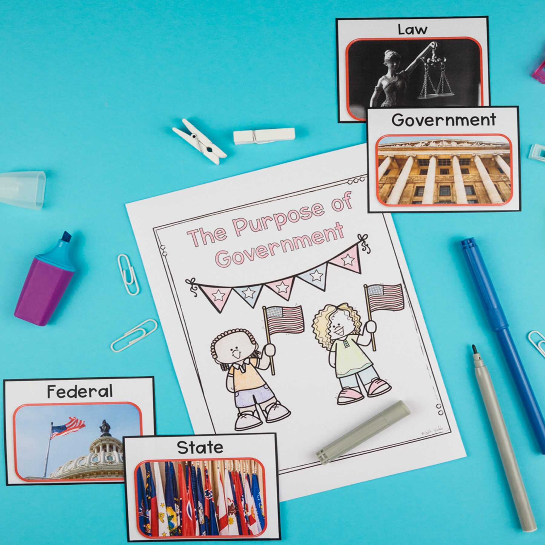 Civics & Government Unit 1: The Purpose of Government Social Studies Lessons - Image 4