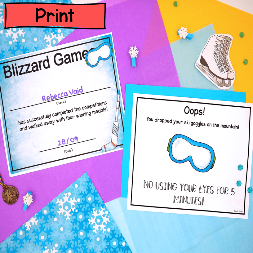 Winter Sports Reading Comprehension Escape Room & Webscape 4th 5th Grade Passage - Image 6