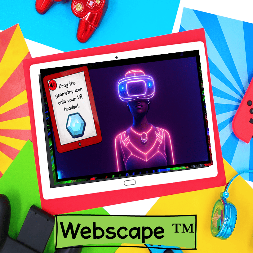 Place Value Math Video Game Escape Room & Webscape™ 4th Grade Patterns Rounding - Image 9