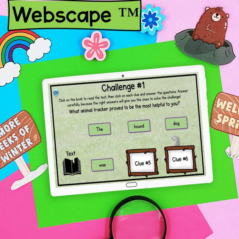 Groundhog Day 2nd & 3rd Grade Escape Room & Virtual Field Trip Digital Activity - Image 9