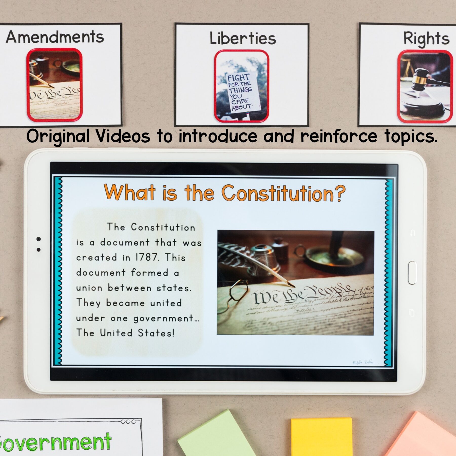 Civics & Government Unit 2: Protection of Rights & Liberties Social Studies - Image 2