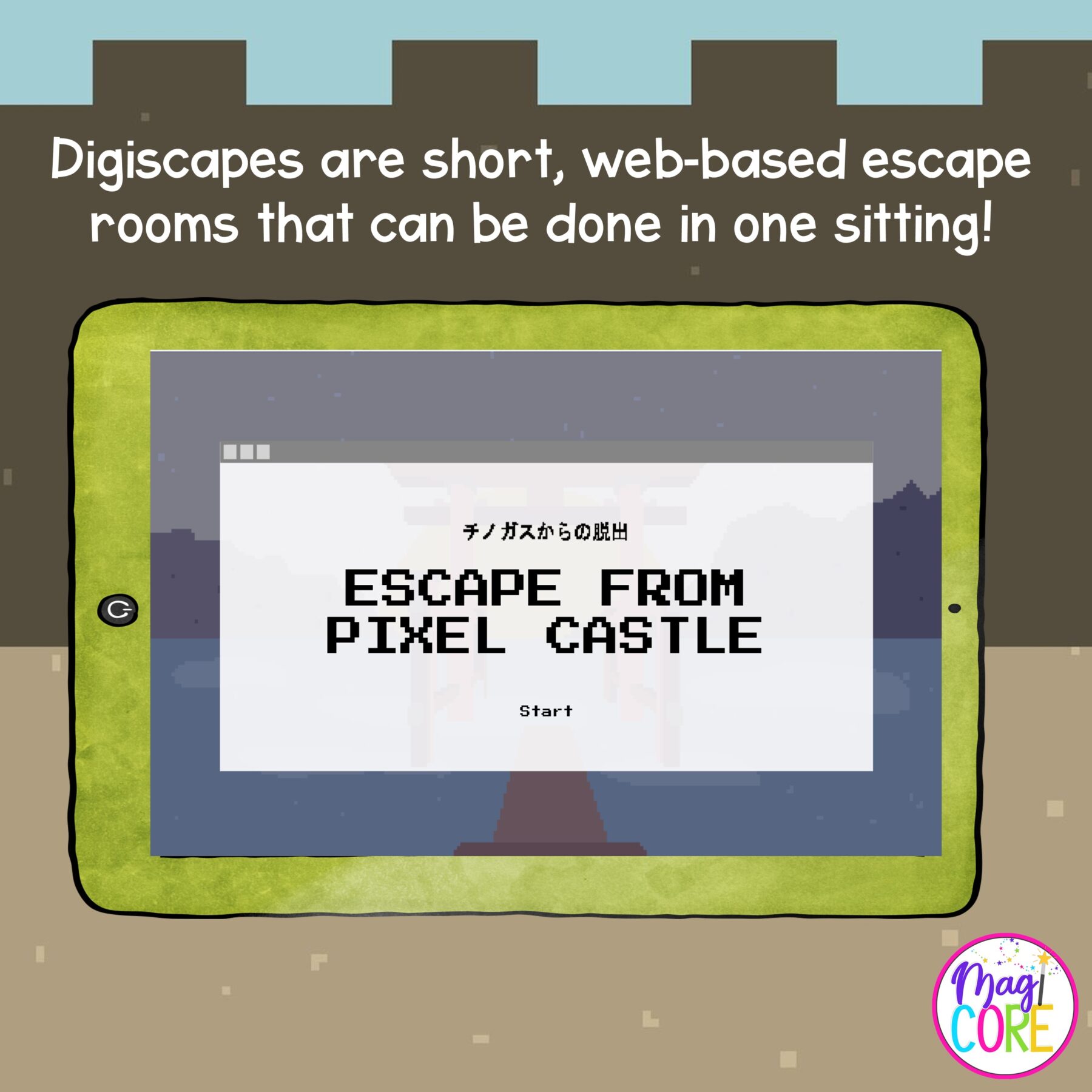 Suffix Miniscape Escape from Pixel Castle - 2nd-5th Grade - Image 2