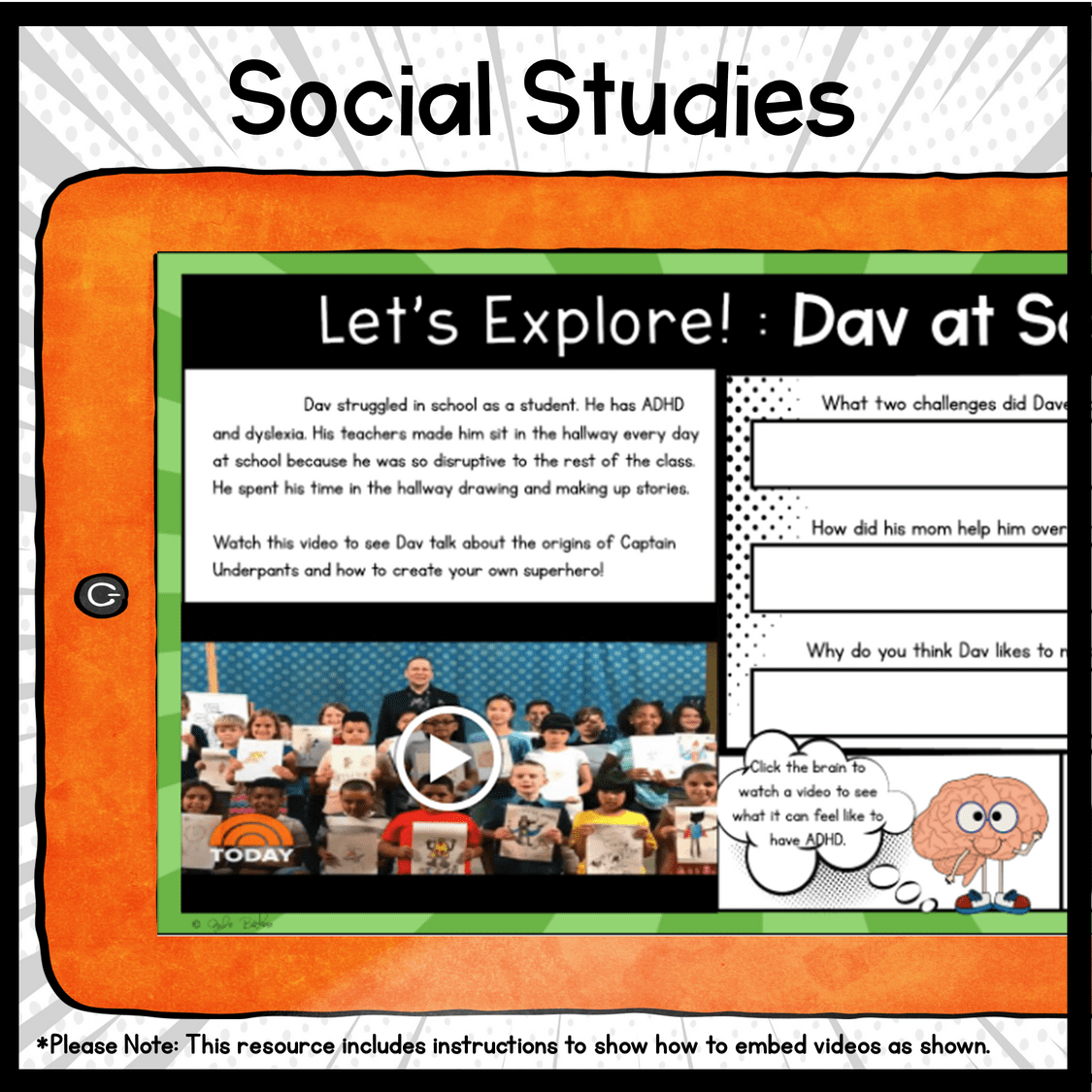 Dav Pilkey Author Study Virtual Biography - Image 3