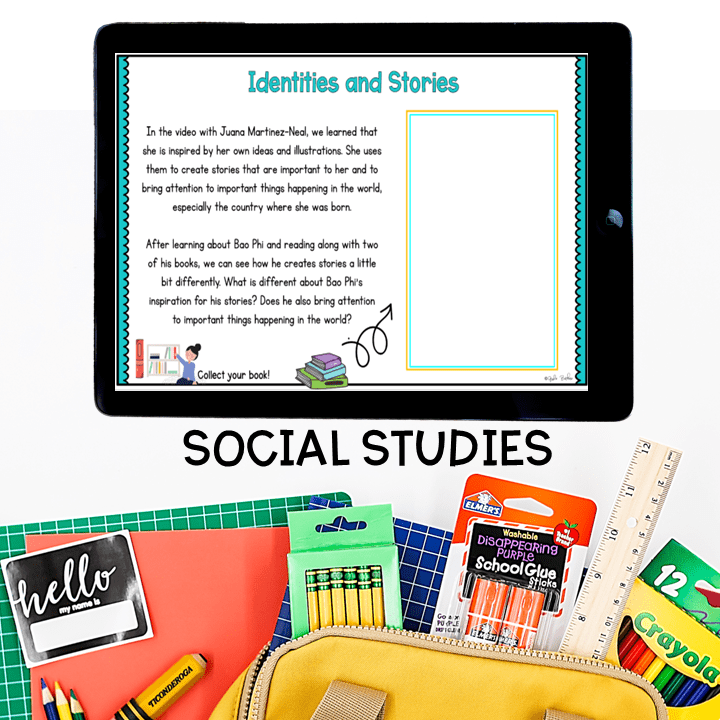Virtual Field Trip Diverse Authors & Global Books Google Slides Digital Resource - Image 3
