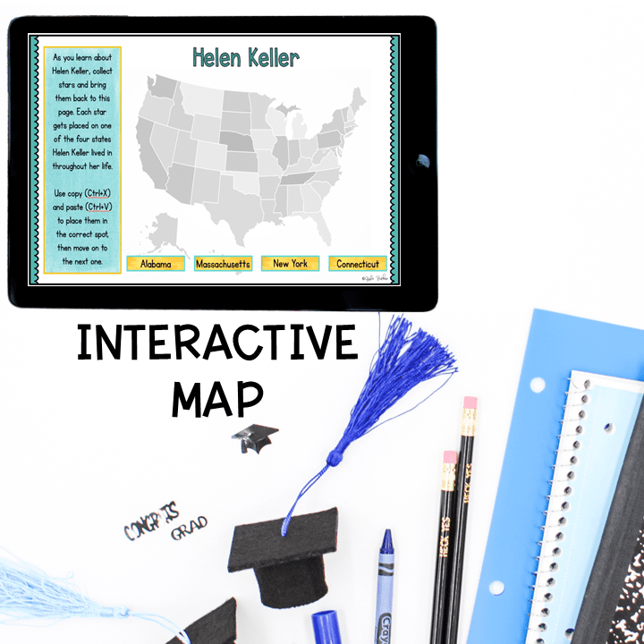 Virtual Field Trip: Helen Keller - Google Slides & Seesaw Biography Activity - Image 4