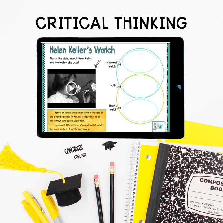 Virtual Field Trip: Helen Keller - Google Slides & Seesaw Biography Activity - Image 5