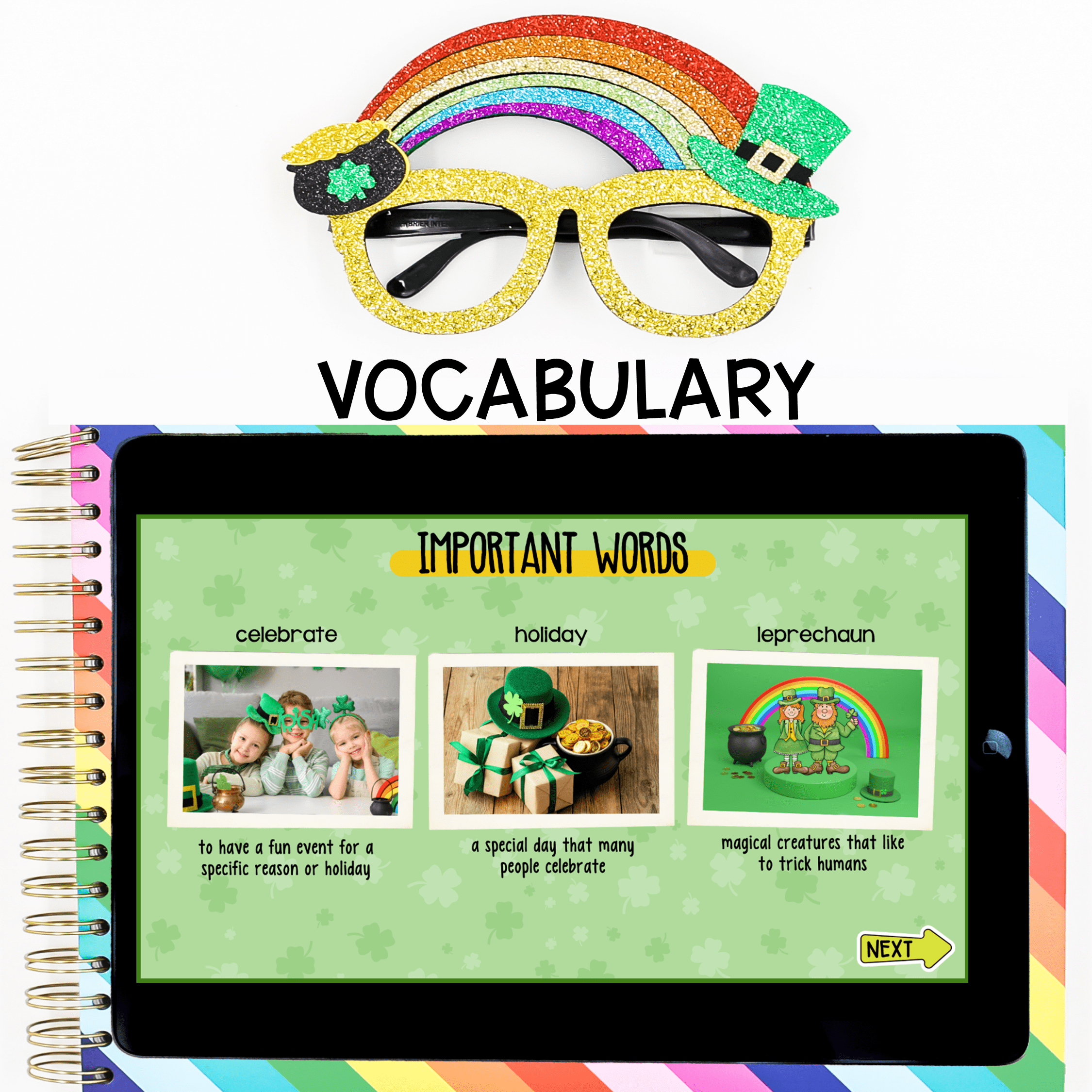 St Patrick's Day Virtual Field Trip Digital Resource Activity K & 1st Grade ELA - Image 5