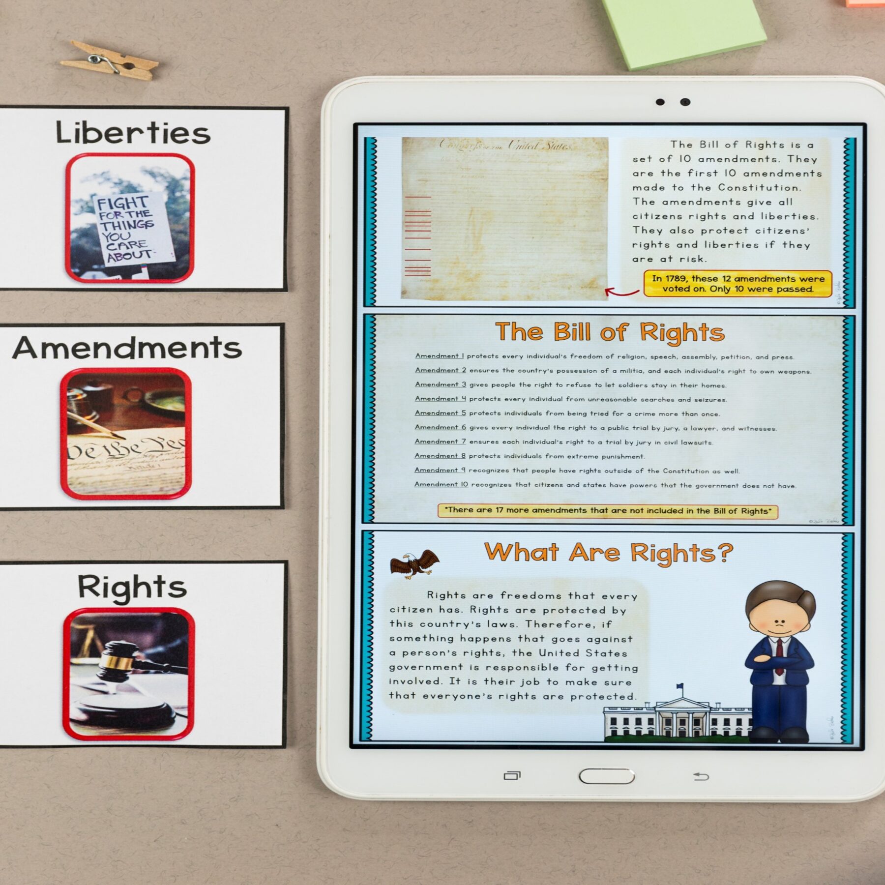 Civics & Government Unit 2: Protection of Rights & Liberties Social Studies - Image 6