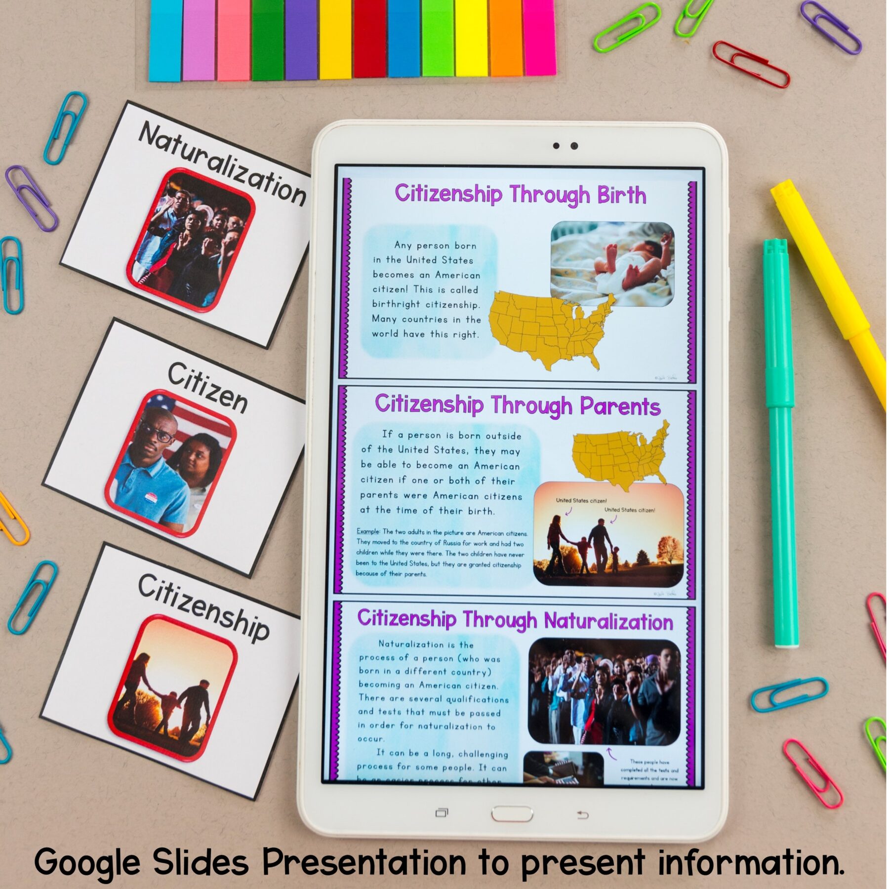 Civics & Government Unit 3: Being A U.S. Citizen Social Studies Lessons - Image 6