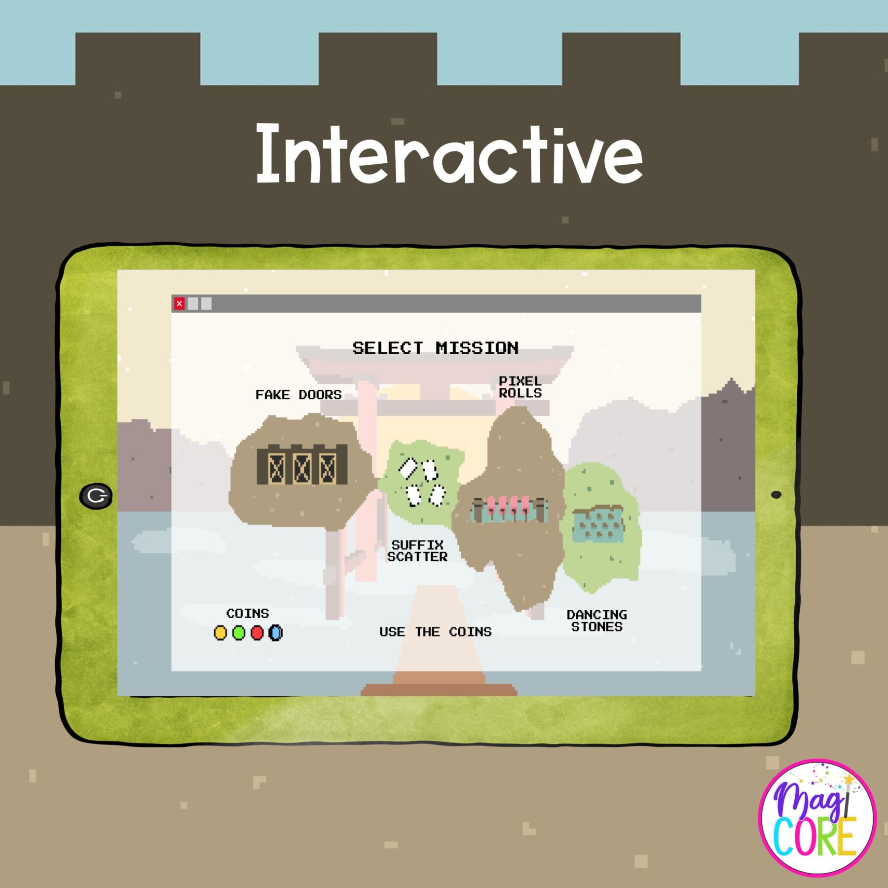 Suffix Miniscape Escape from Pixel Castle - 2nd-5th Grade - Image 6