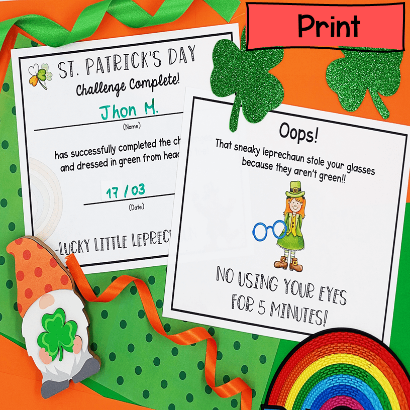 St. Patrick's Day Reading Comprehension Escape Room & Webscape 4th & 5th Grade - Image 7