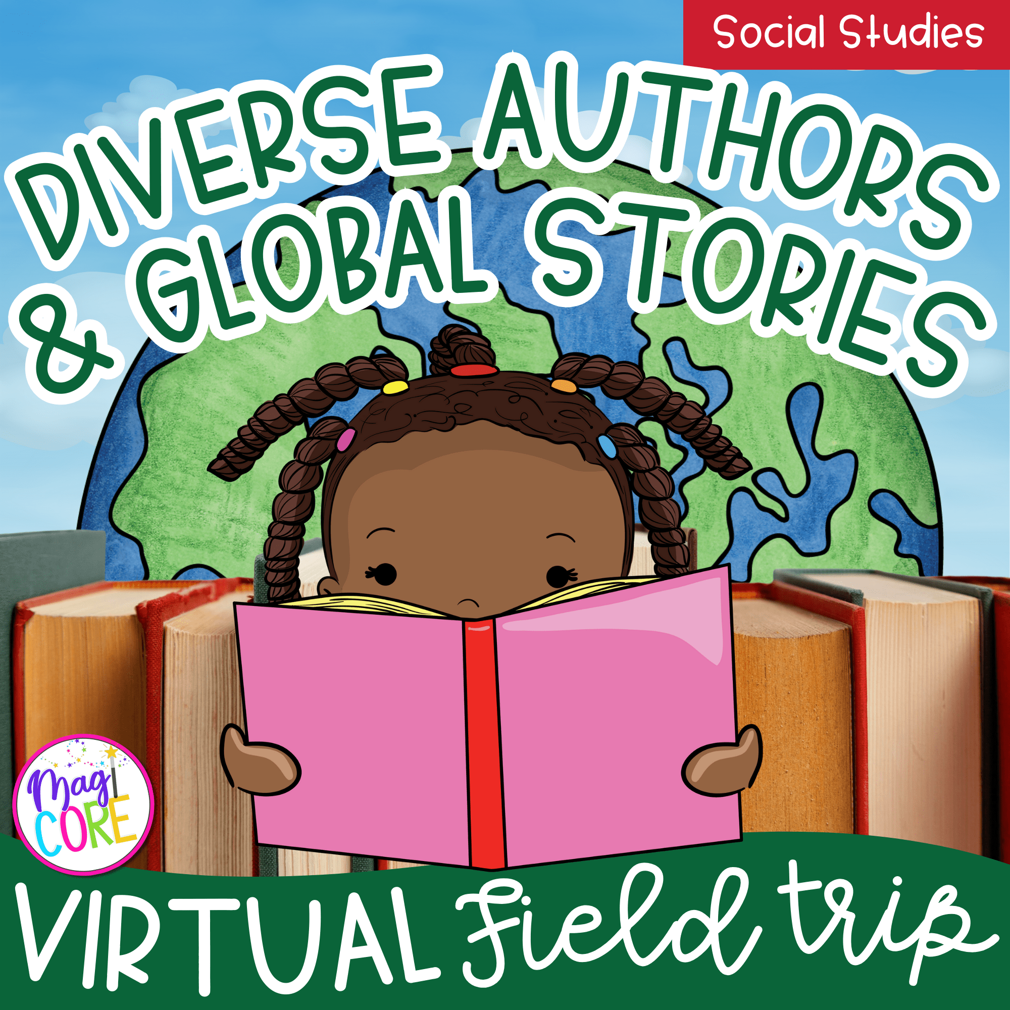 Virtual Field Trip Diverse Authors & Global Books Google Slides Digital Resource