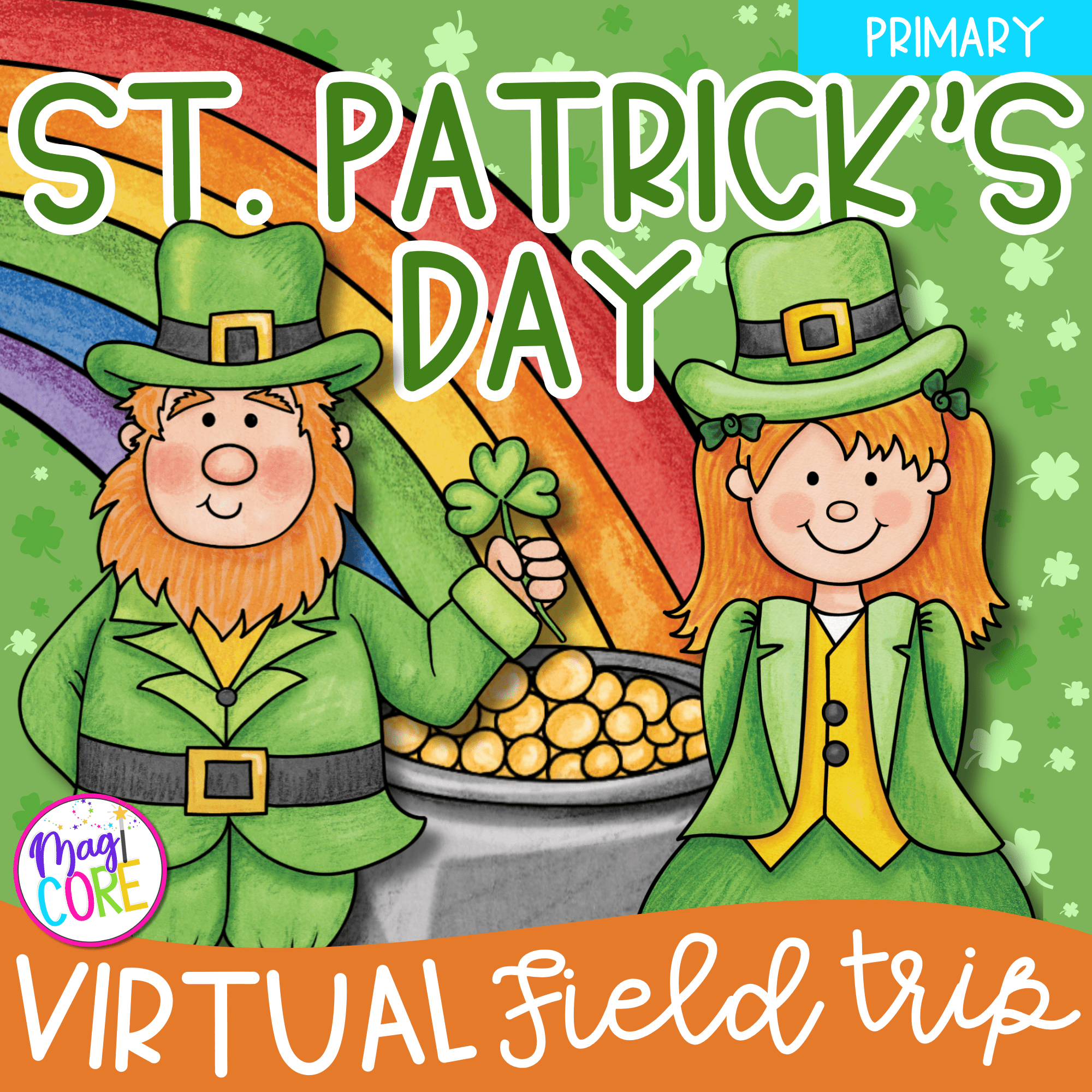 St. Patrick's Day Virtual Field Trip Google Slide Seesaw Digital Activity