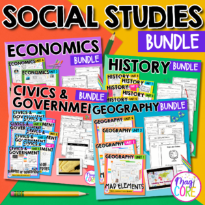 Social Studies Curriculum | 2nd Grade - 5th Grade | Mega Bundle