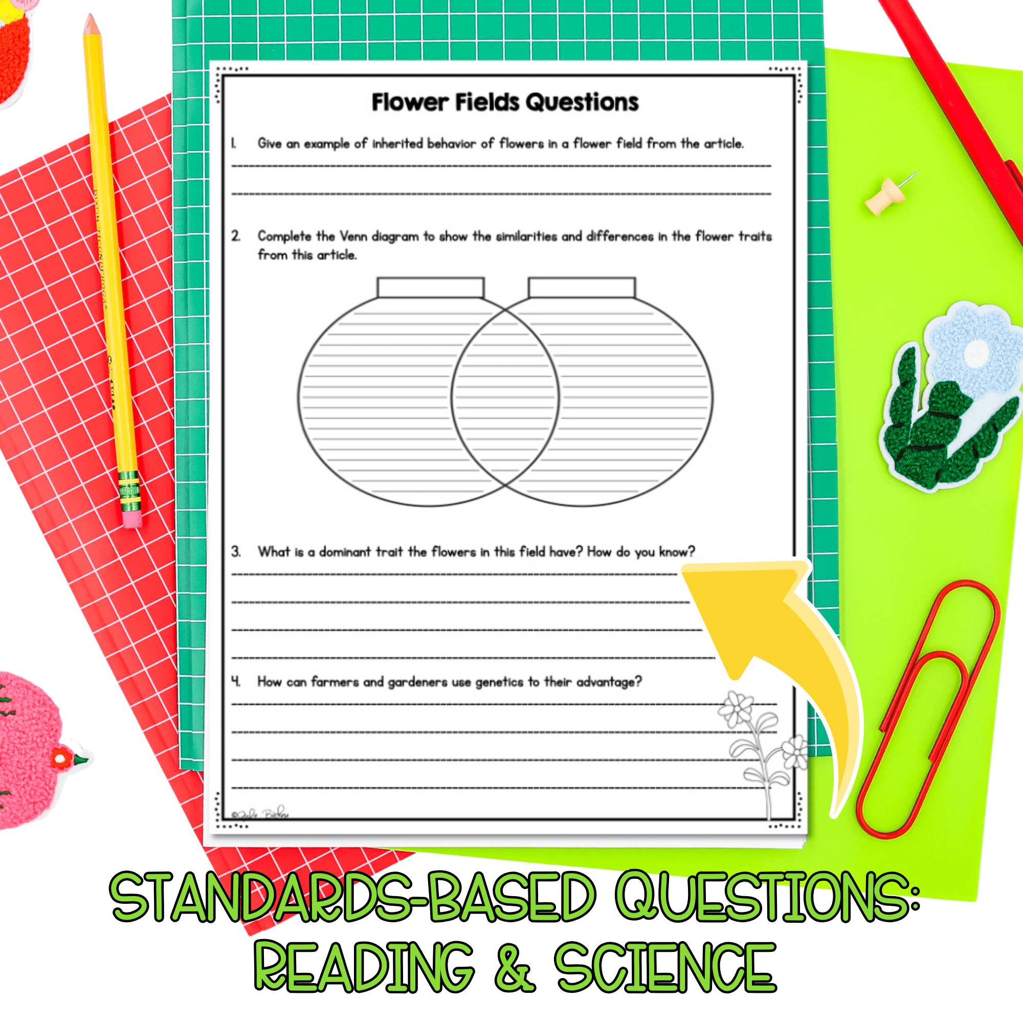 Inherited Traits NGSS 3-LS3-1 Science Differentiated Reading Passages - Image 3