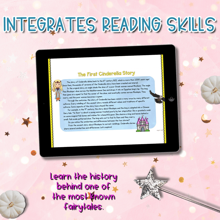 Virtual Field Trip Cinderella Fairytale Around the World Digital Activity - Image 2