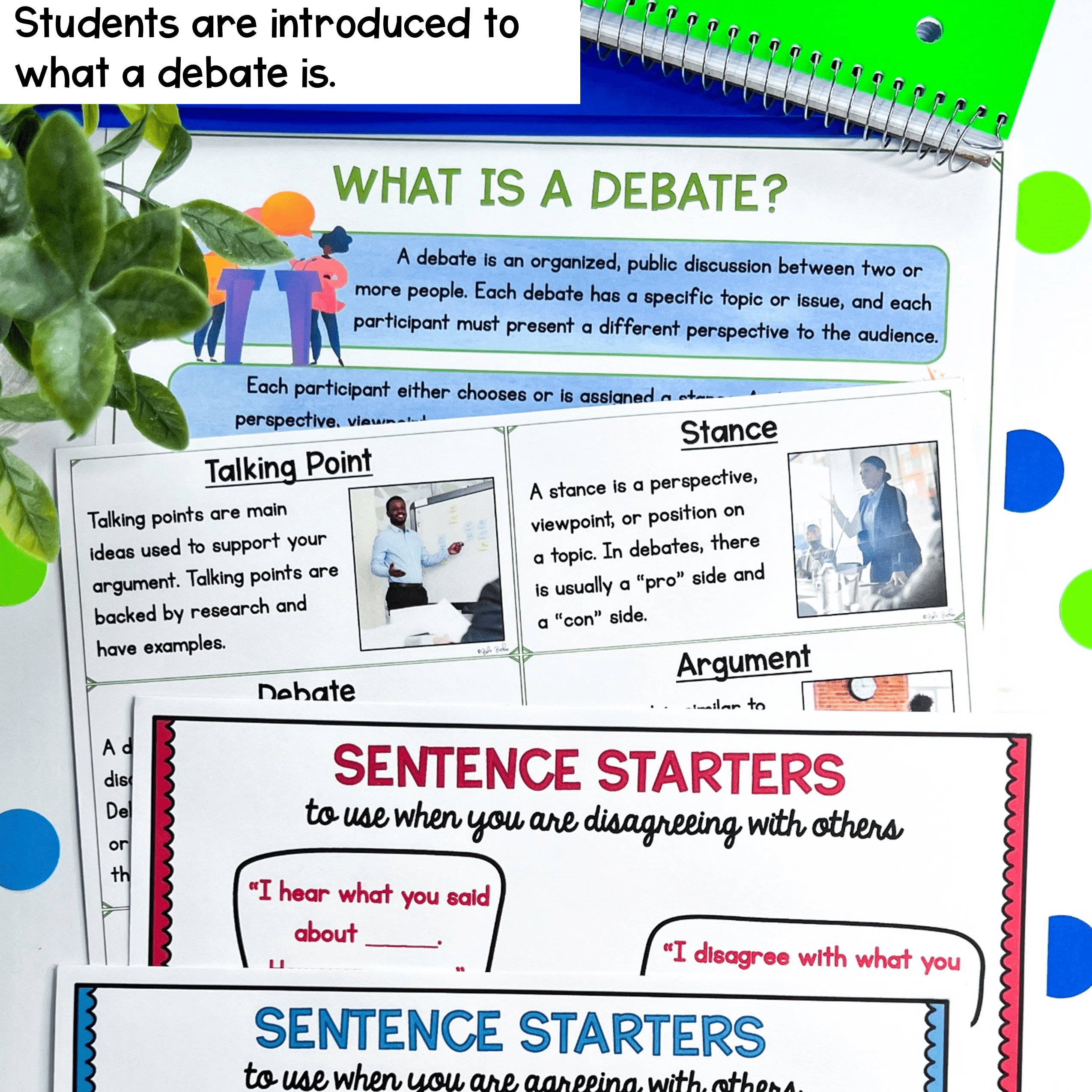 Earth Day Debate Project Based Learning - 3rd-5th Grade PBL - Print & Digital - Image 2