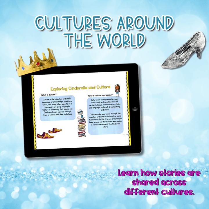 Virtual Field Trip Cinderella Fairytale Around the World Digital Activity - Image 3