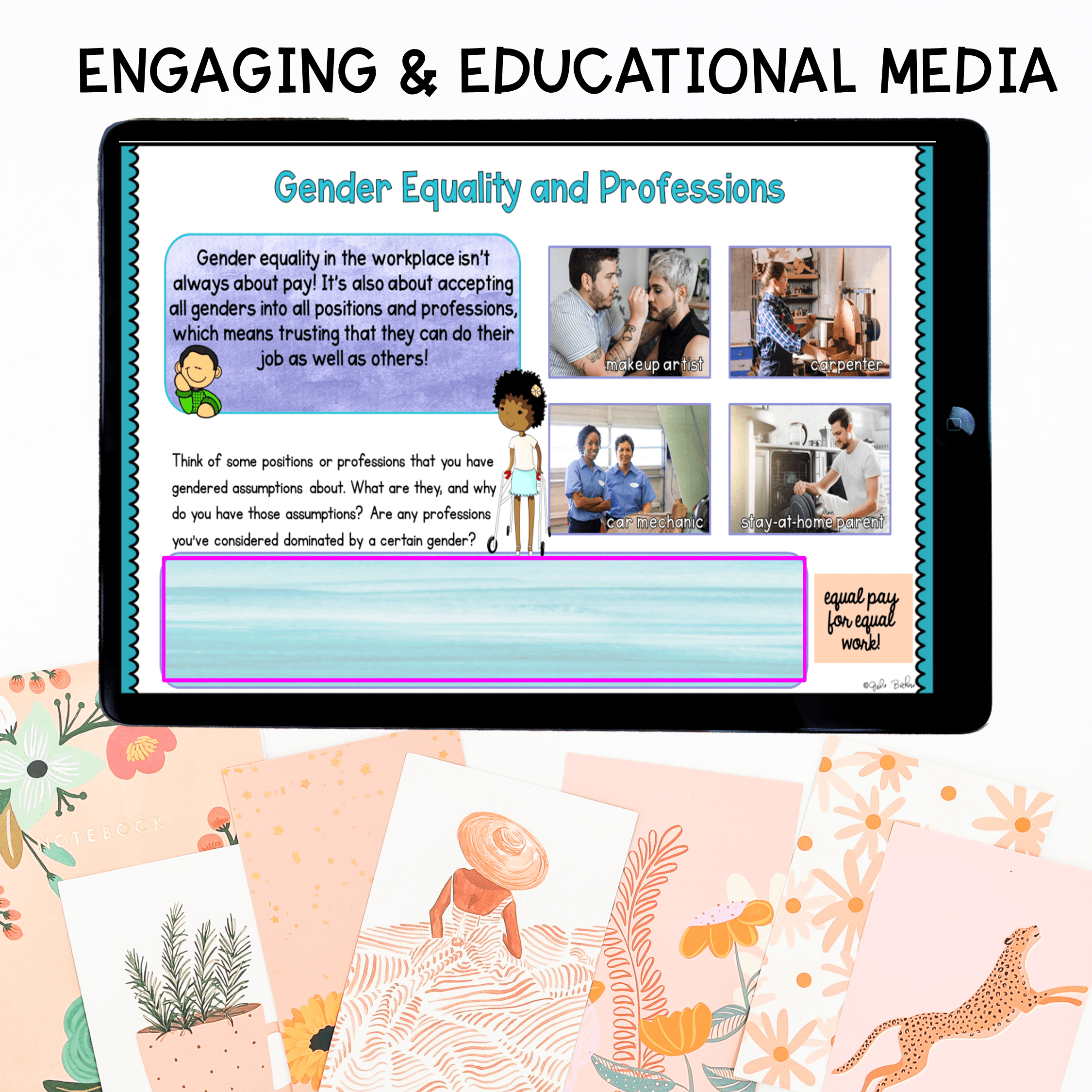 Women's Rights Movement History Virtual Field Trip Google Slides Seesaw Activity - Image 4