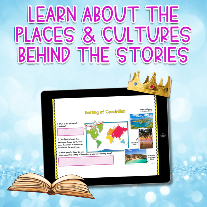 Virtual Field Trip Cinderella Fairytale Around the World Digital Activity - Image 5