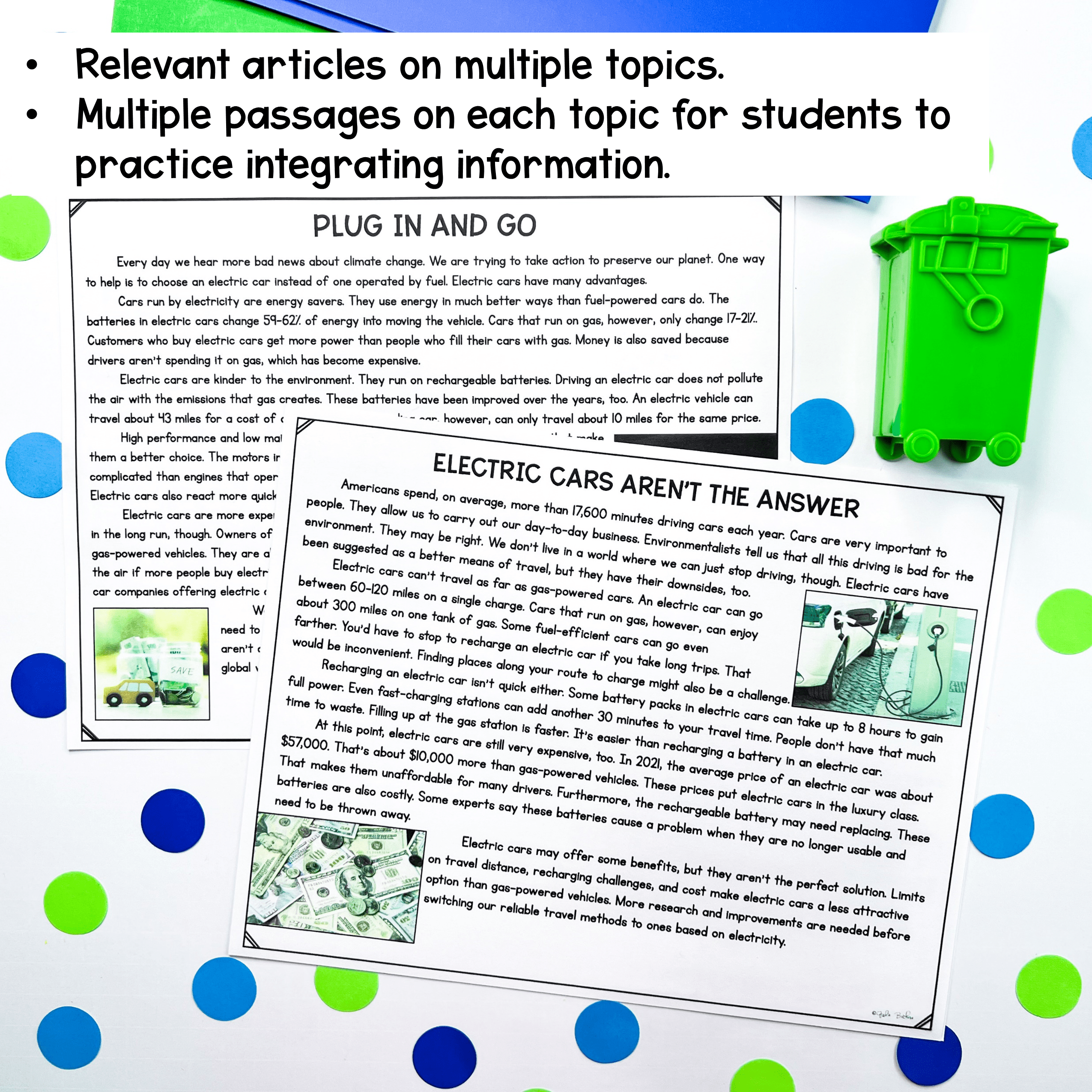 Earth Day Debate Project Based Learning - 3rd-5th Grade PBL - Print & Digital - Image 5