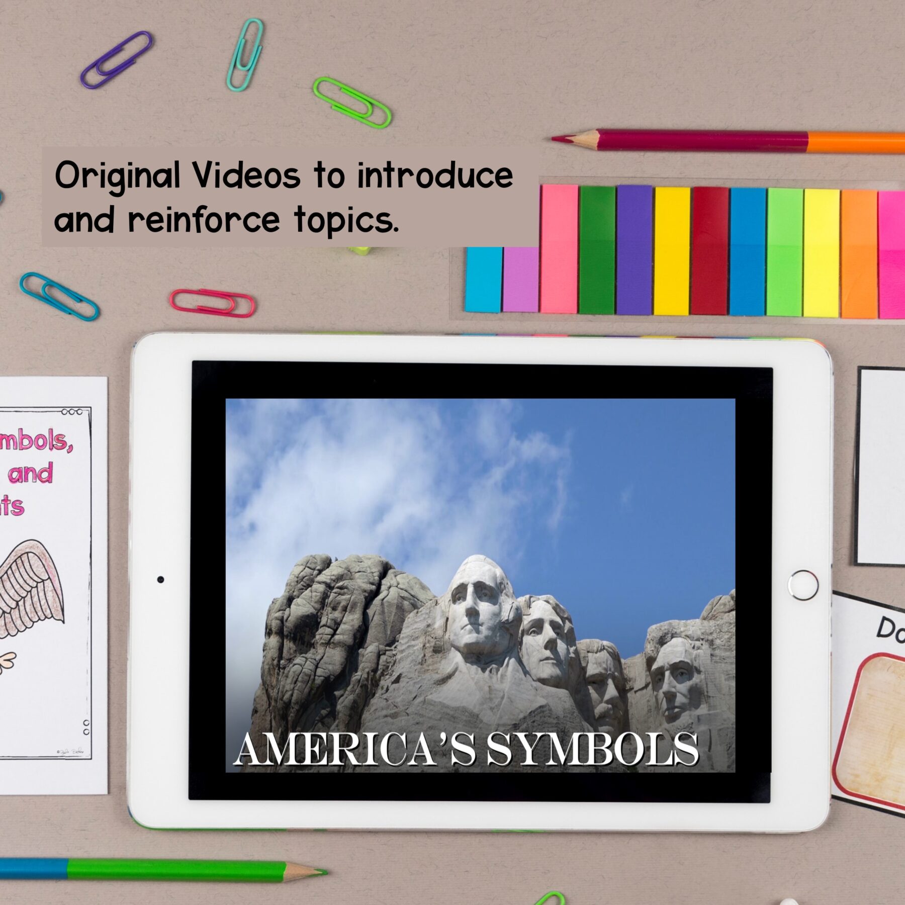 Civics & Government Unit 6: American Symbols that Represent US Social Studies - Image 2