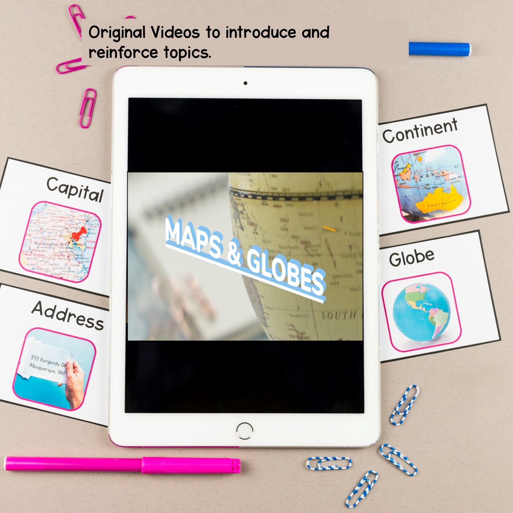 Geography Unit 2: Maps and Globes - Image 2